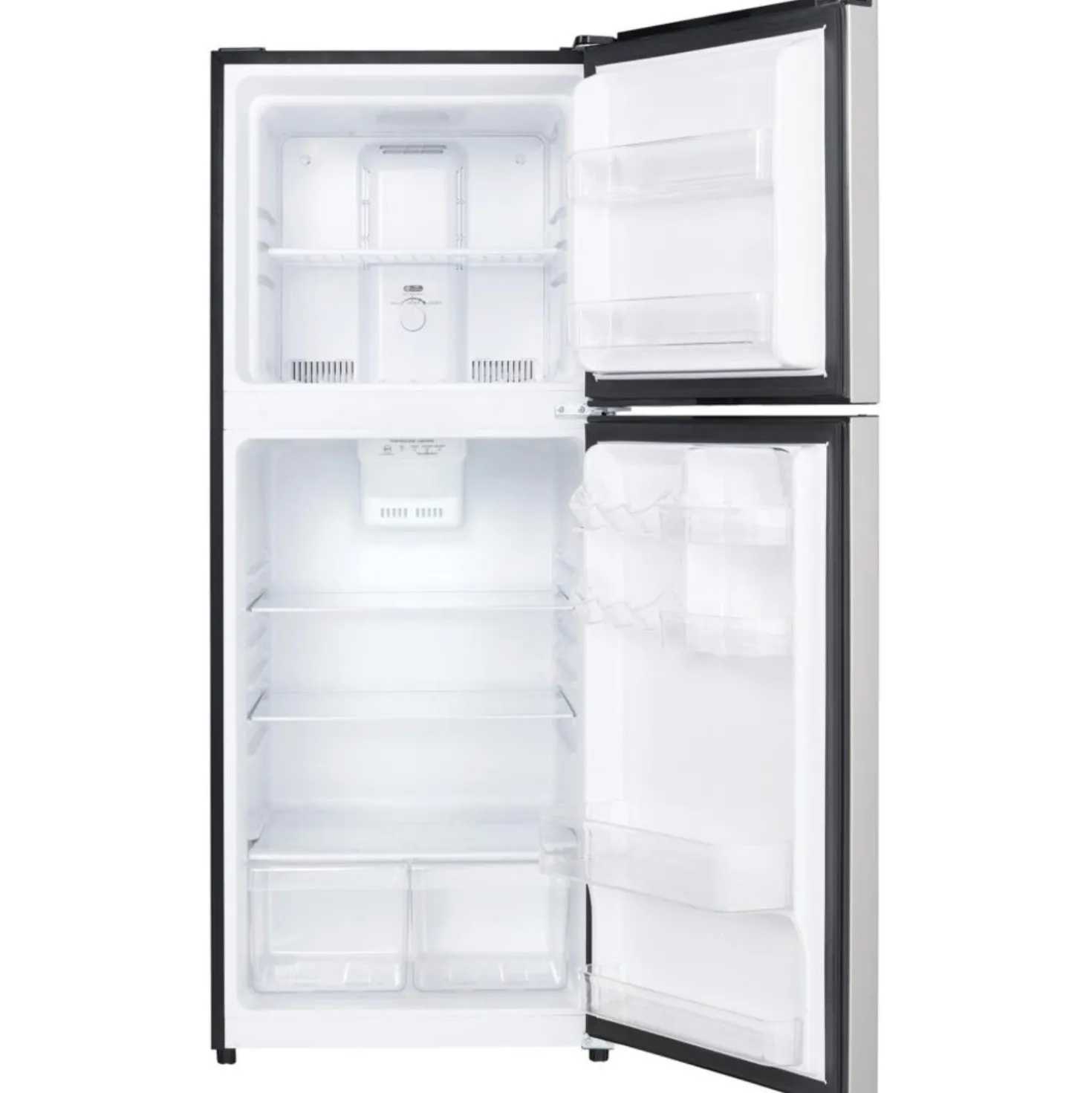 DANBY Réfrigerateur 11,6 pi3 24 po Inox Congélateur en haut - DFF116B2SSDB