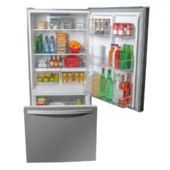 DANBY Réfrigerateur 18,7 pi3 30 po Inox Congélateur en bas - DBM187E1SSDB