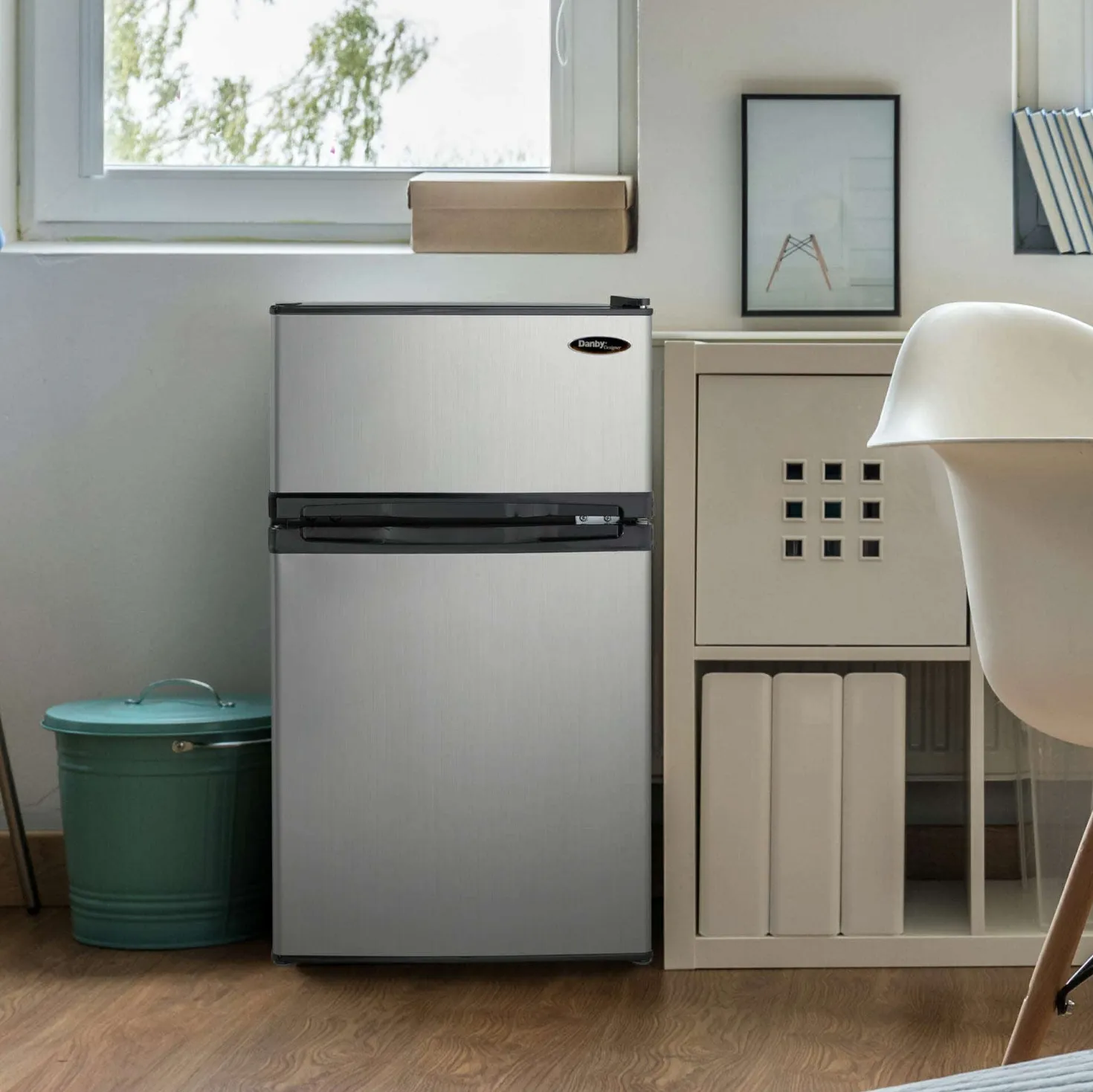 DANBY Réfrigérateur compact 3,1 pi3 Inox Compact - DCR031B1BSLD