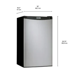 DANBY Réfrigérateur compact 3,2 pi3 Inox Compact - DCR032A2BSLD