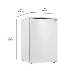 DANBY Réfrigérateur 2,6 pi3 Blanc Compact - DAR026A1WDD