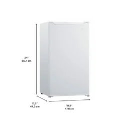 DANBY Réfrigérateur 3,3 pi3 Blanc Compact - DCR033B2WM