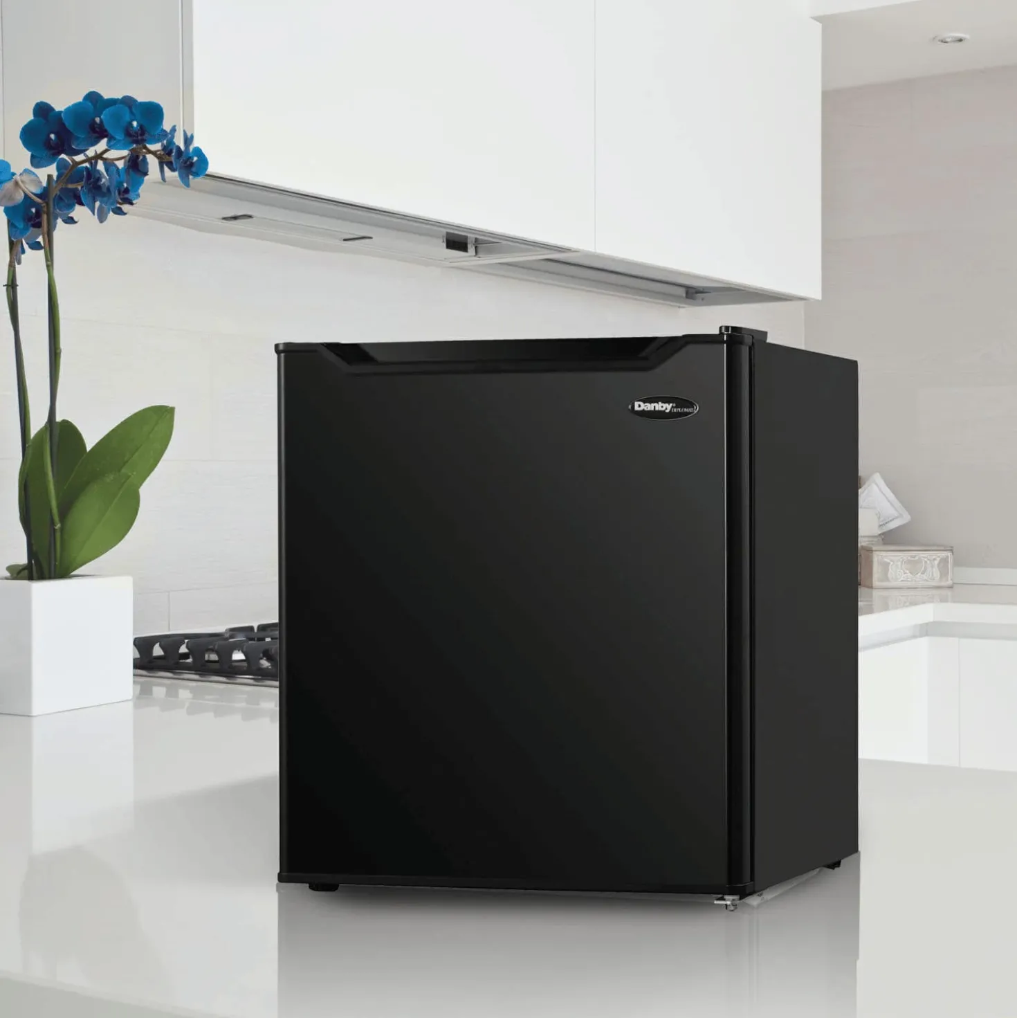 DANBY Réfrigérateur 1,6 pi3 Noir Compact - DAR016B1BM