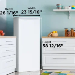 DANBY Réfrigérateur 11 pi3 24 po Blanc Tout réfrigérateur - DAR110A1WDD