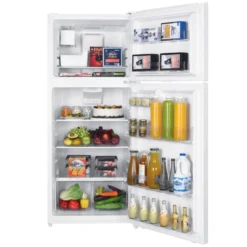 DANBY Réfrigérateur 18 pi3 28 po Blanc Congélateur en haut - DFF176B1WDB