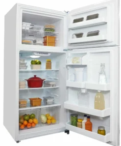DANBY Réfrigérateur 18 pi3 30 po Blanc Congélateur en haut - DFF180E1WDB
