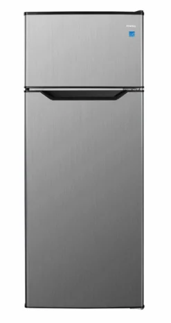 DANBY Réfrigérateur 7,4 pi3 22 po Inox Congélateur en haut - DPF074B2BSLD