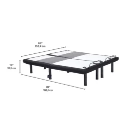 Deux bases électriques simple XL - 2x 39” x 80”