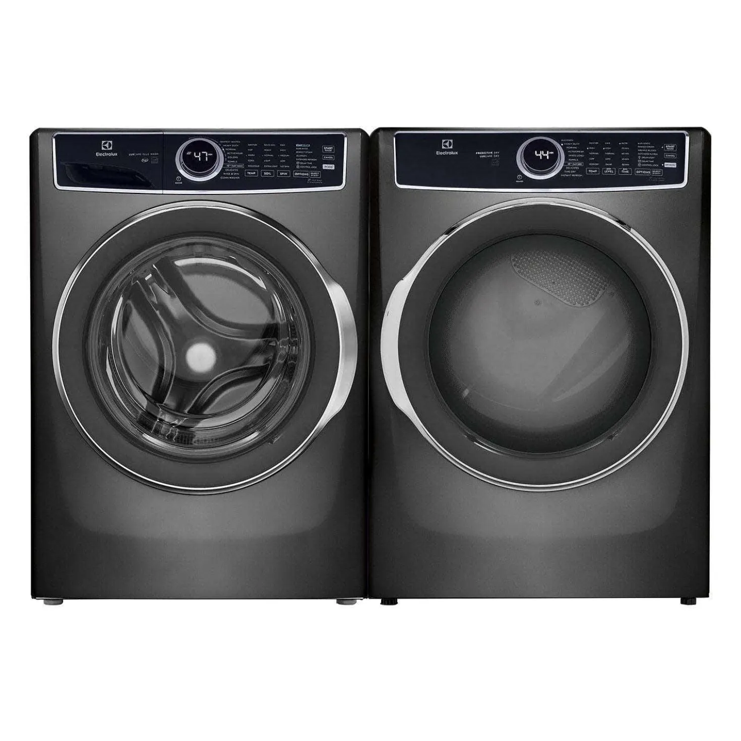 ELECTROLUX Ensemble laveuse et sécheuse, Titane