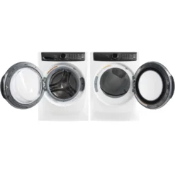 ELECTROLUX Ensemble laveuse sécheuse, Blanc, Chargement frontal