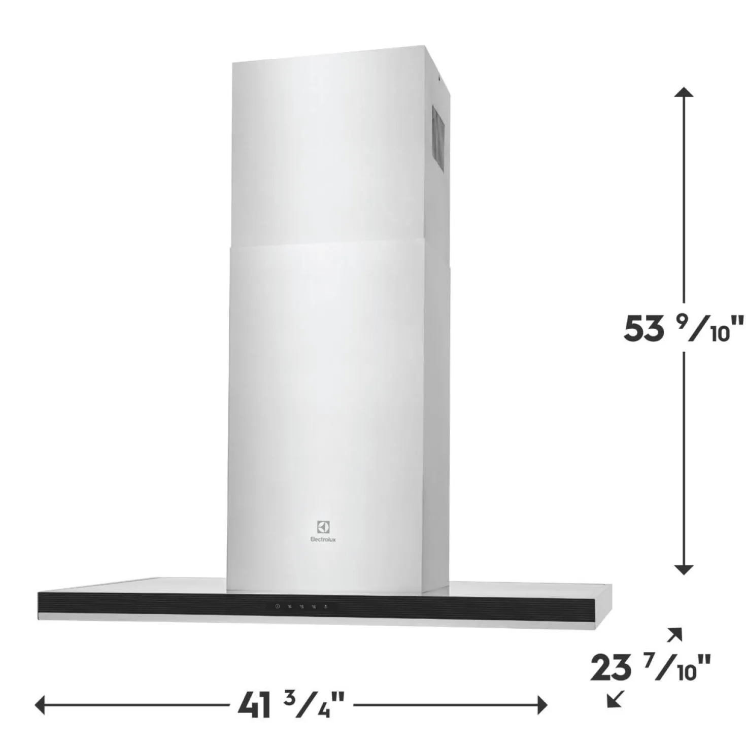 ELECTROLUX Hotte Cheminée Inox 42" , 400 PI3/MIN-ECVI4262AS