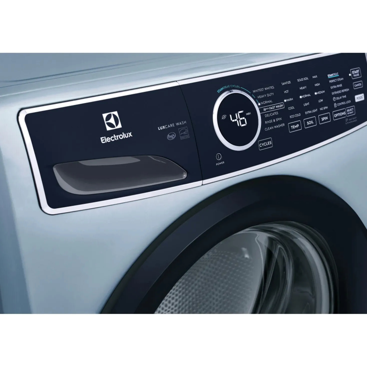 ELECTROLUX Laveuse Chargement frontal Bleu glacier 27" - ELFW7437AG