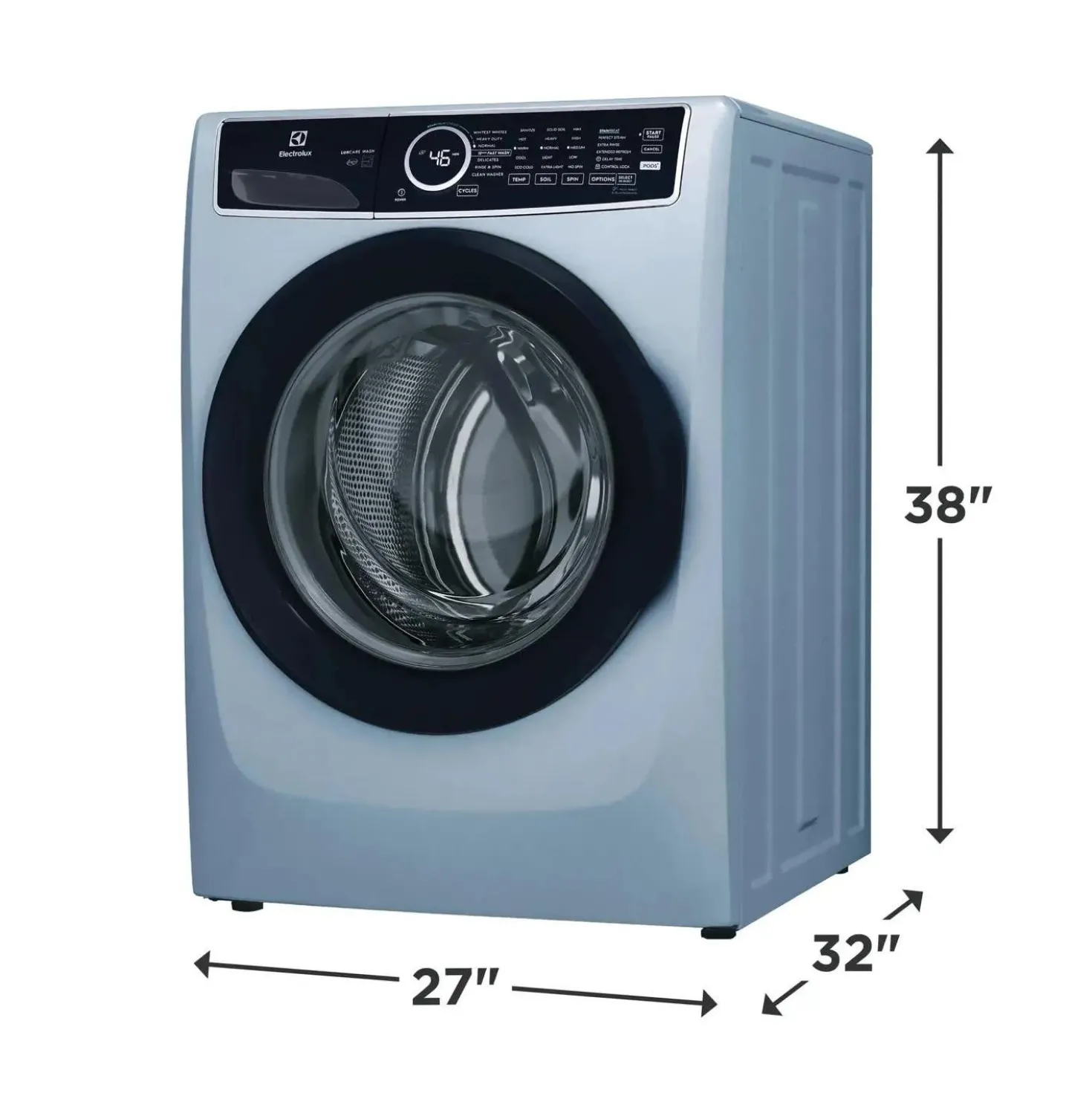 ELECTROLUX Laveuse Chargement frontal Bleu glacier 27" - ELFW7437AG