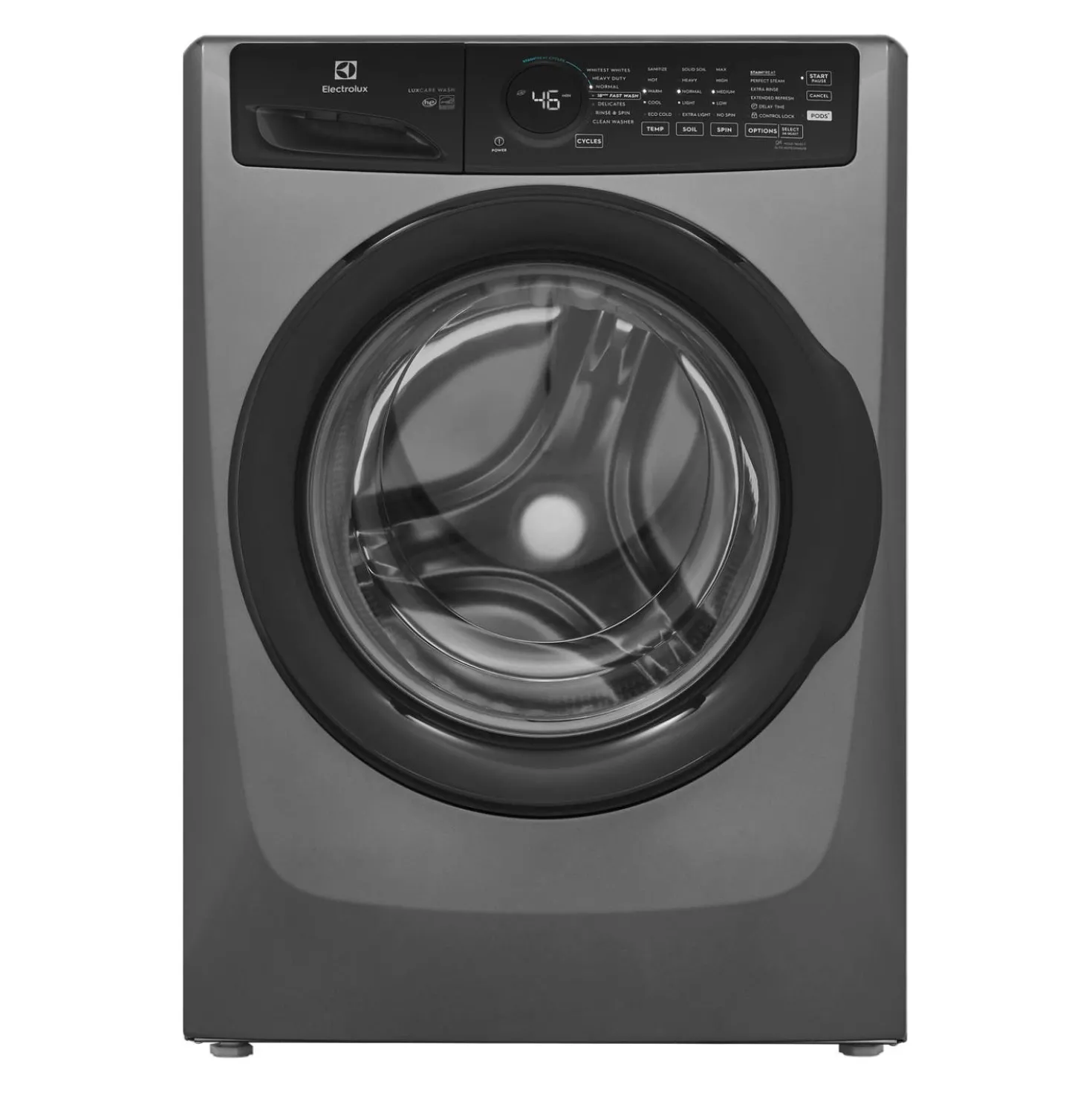 ELECTROLUX Laveuse Chargement frontal Inox noir 27" - ELFW7437AT