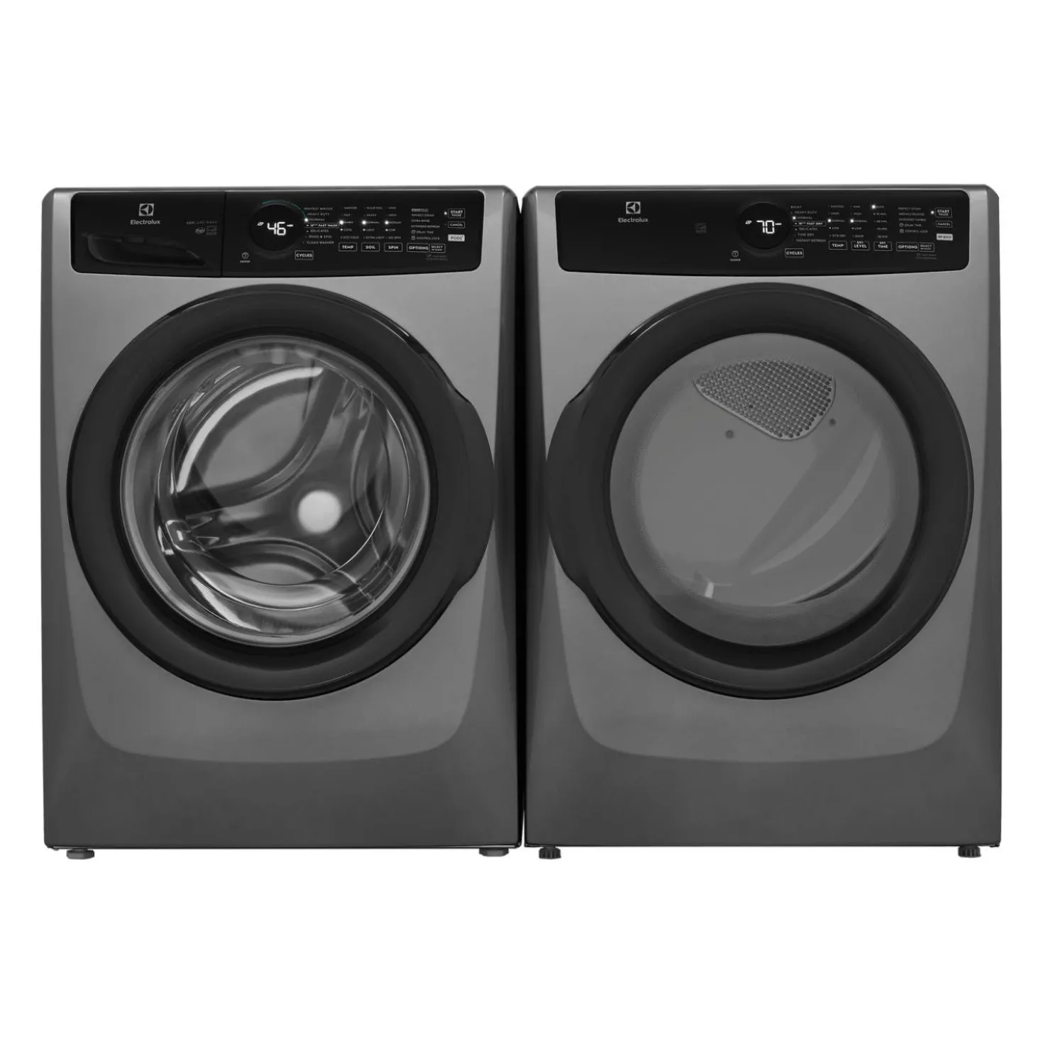 ELECTROLUX Laveuse Chargement frontal Inox noir 27" - ELFW7437AT