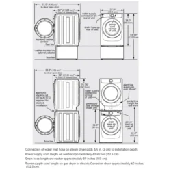 ELECTROLUX Laveuse Chargement frontal Inox noir 27