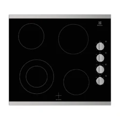 ELECTROLUX Plaque de cuisson Vitrocéramique Inox 24" Inox - ECCE242CAS