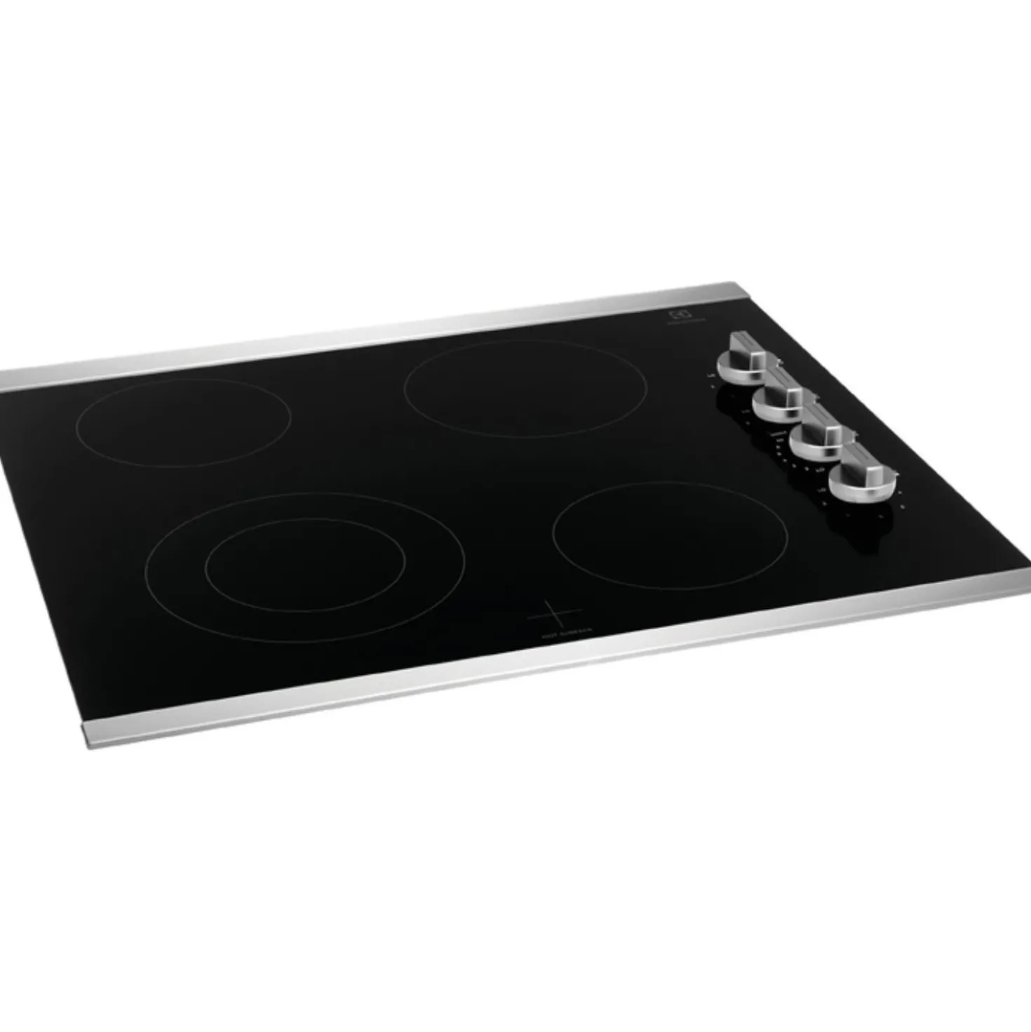ELECTROLUX Plaque de cuisson Vitrocéramique Inox 24" Inox - ECCE242CAS