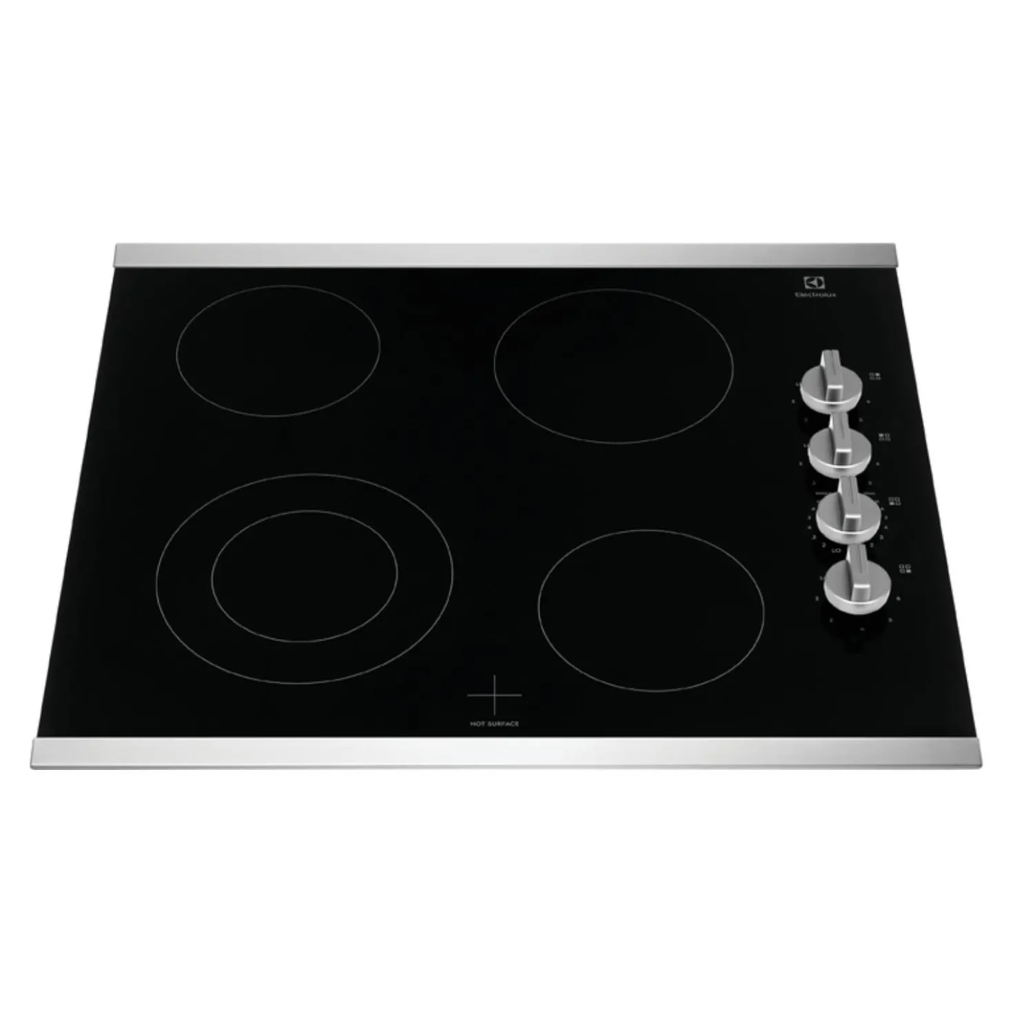 ELECTROLUX Plaque de cuisson Vitrocéramique Inox 24" Inox - ECCE242CAS