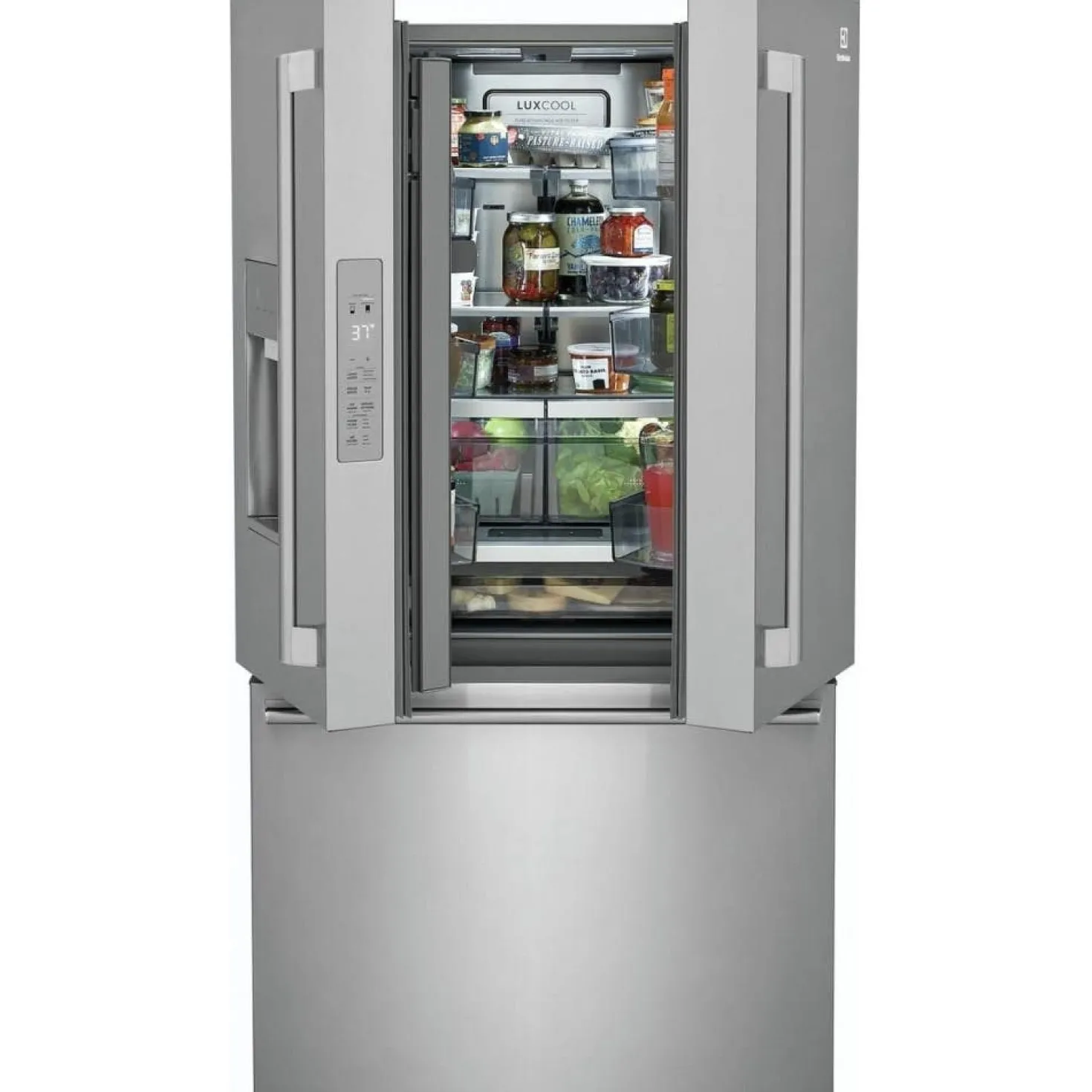 ELECTROLUX Réfrigérateur 22,6 pi3 36 po Inox Portes françaises - ERFC2393AS