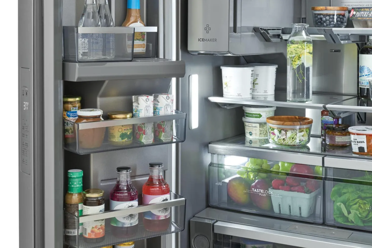 ELECTROLUX Réfrigérateur 22,6 pi3 36 po Inox Portes françaises - ERFC2393AS
