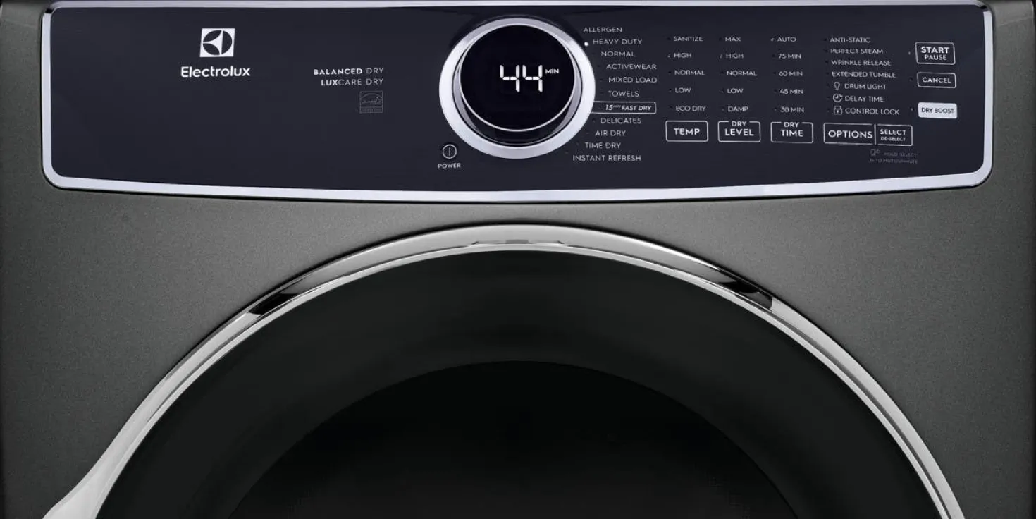 ELECTROLUX Sécheuse Chargement frontal Titane 27" - ELFE763CAT