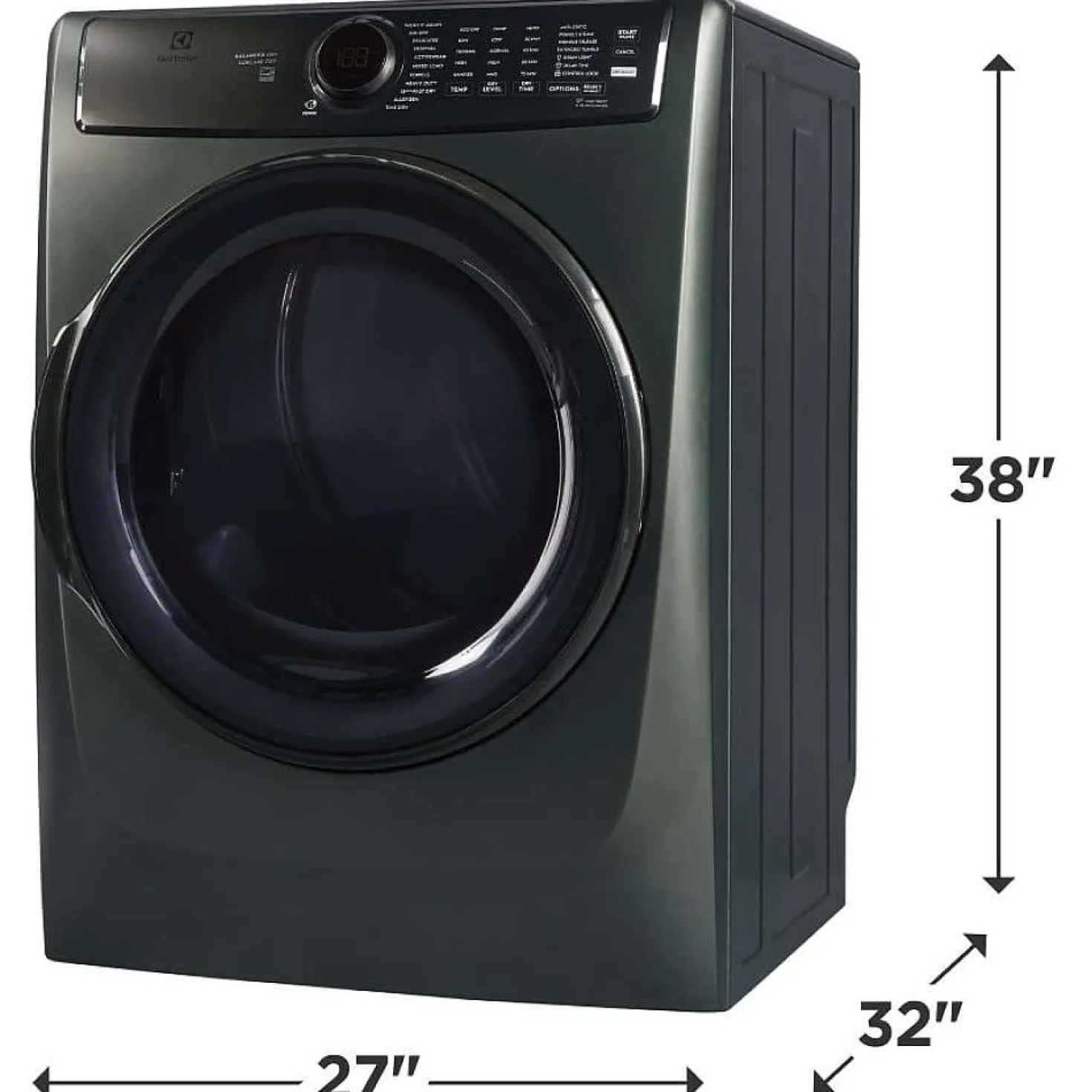 ELECTROLUX Sécheuse Chargement frontal Vert alpin 27" - ELFE773CAA