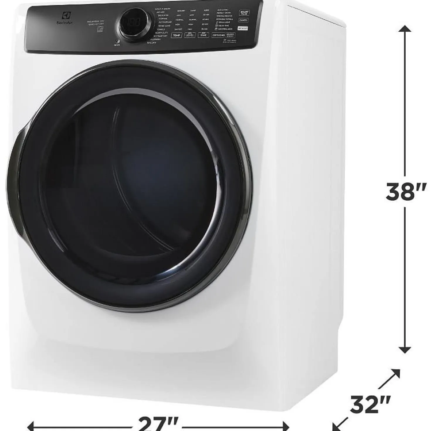 ELECTROLUX Sécheuse Chargement frontal Blanc 27" - ELFE773CAW