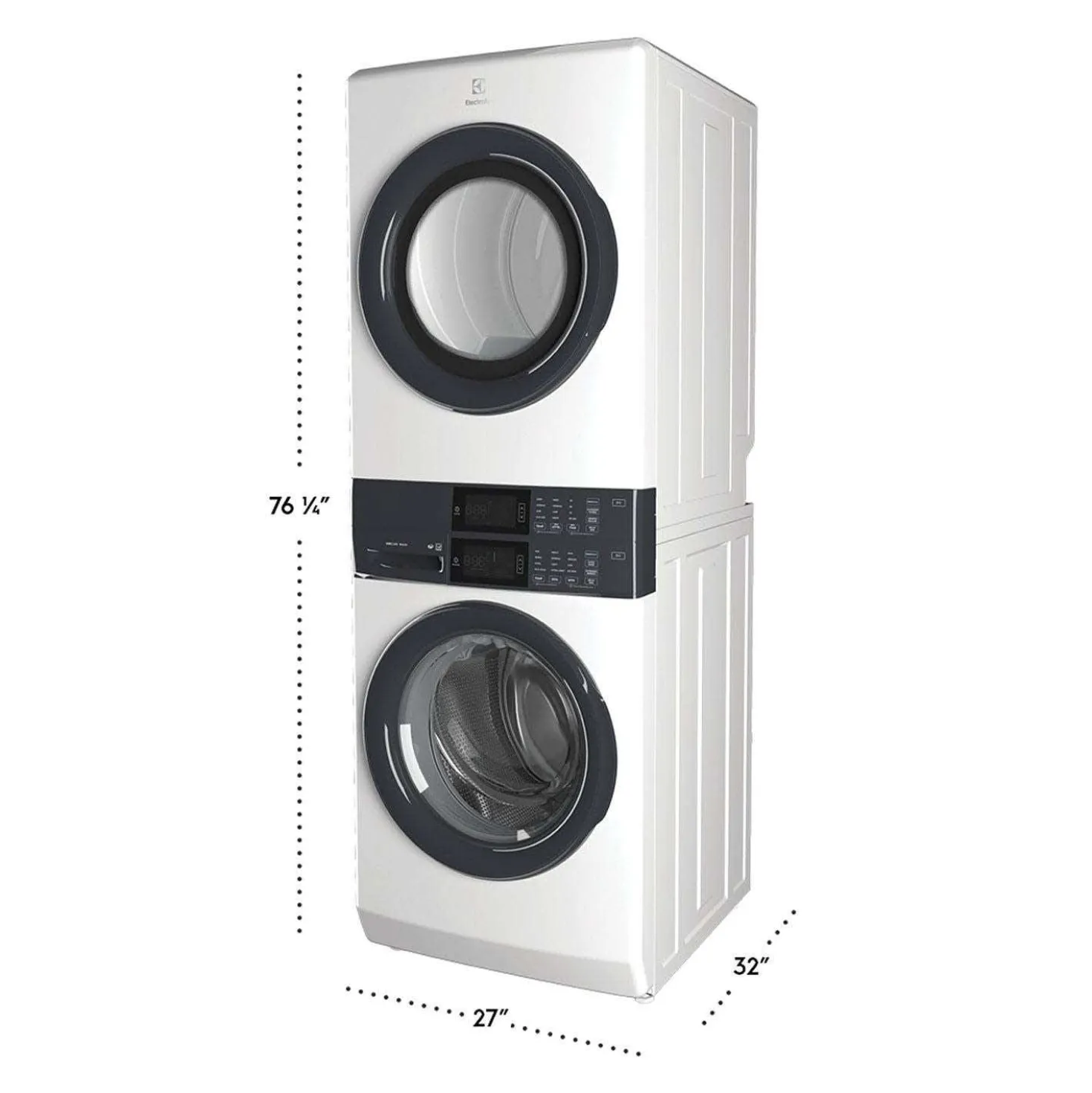 ELECTROLUX Tour de lavage, Blanc, 27" - ELTE730CAW