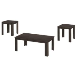 Ens de tables - 3mcx, chêne brun - Monarch