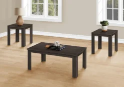 Ens de tables - 3mcx, chêne brun - Monarch