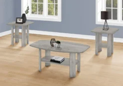 Ens de tables - 3mcx, gris industriel - Monarch