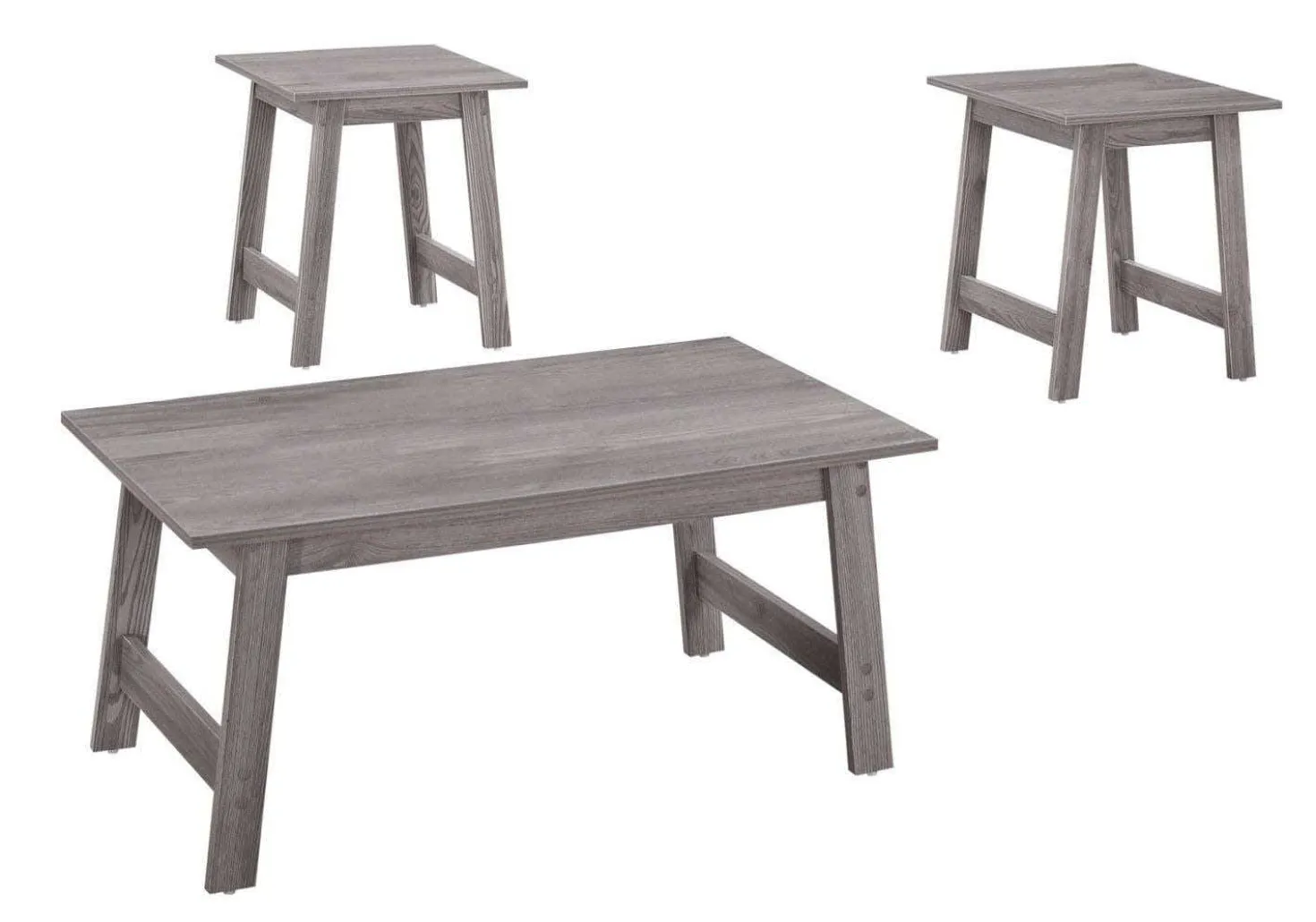 Ens de tables - 3mcx, gris - Monarch