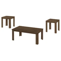 Ens de tables - 3mcx, noyer foncé - Monarch