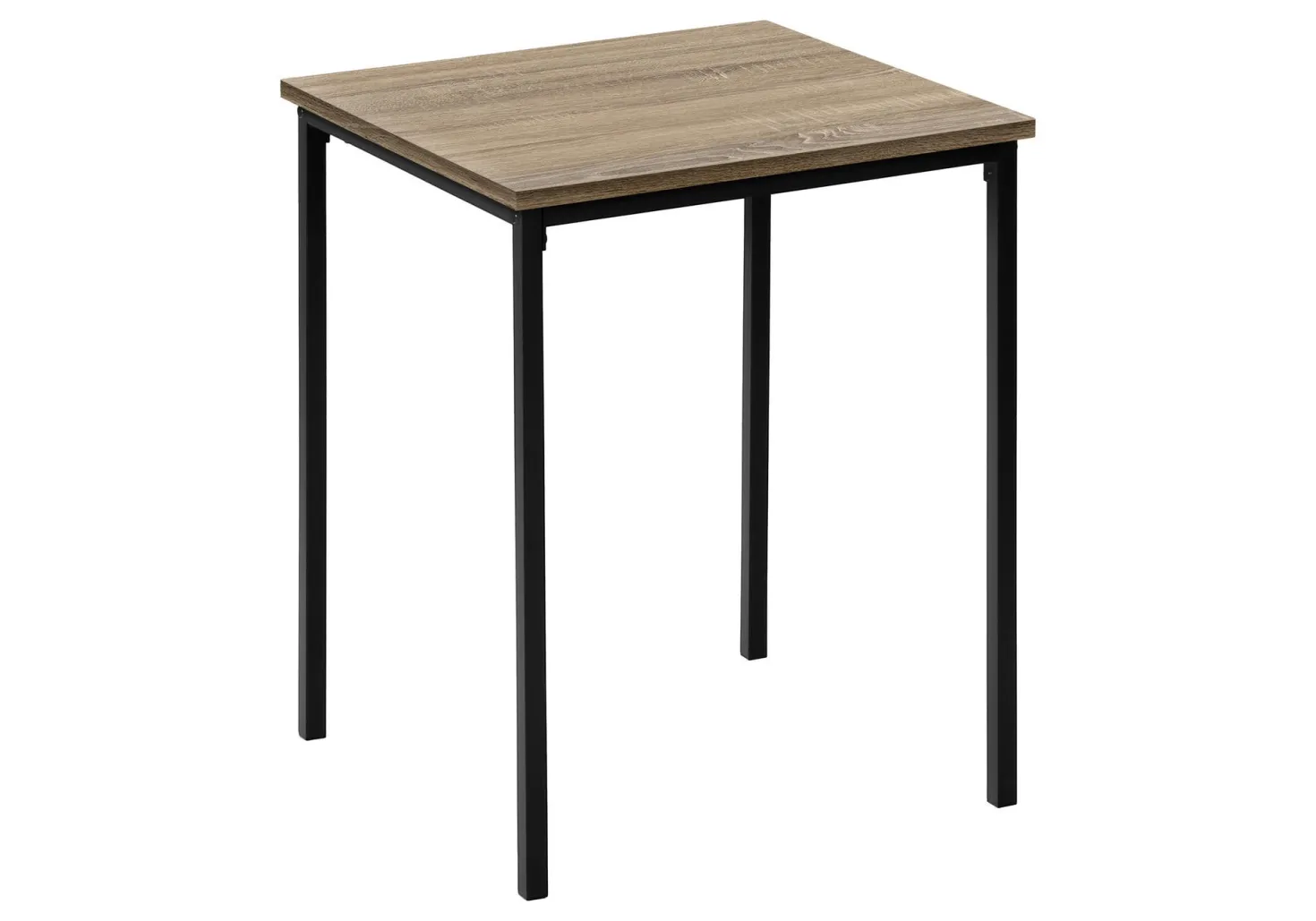 Ens de tables - 3mcx, taupe foncé, métal noir - Monarch