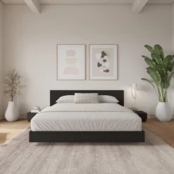 Ensemble de chambre à coucher king (78") - 4 mcx - Nexera