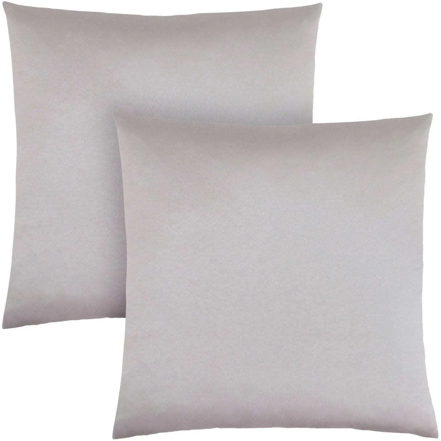 Ensemble de 2 coussins décoratifs en satin 18"