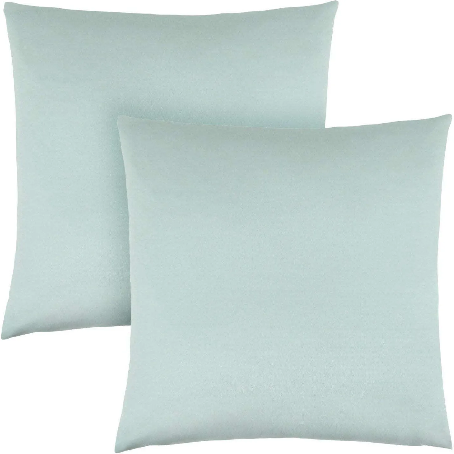 Ensemble de 2 coussins décoratifs en satin 18"