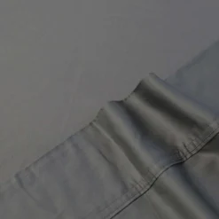 Ensemble de draps king en bambou - gris charbon