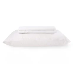 Ensemble de draps simple en microfibre - blanc