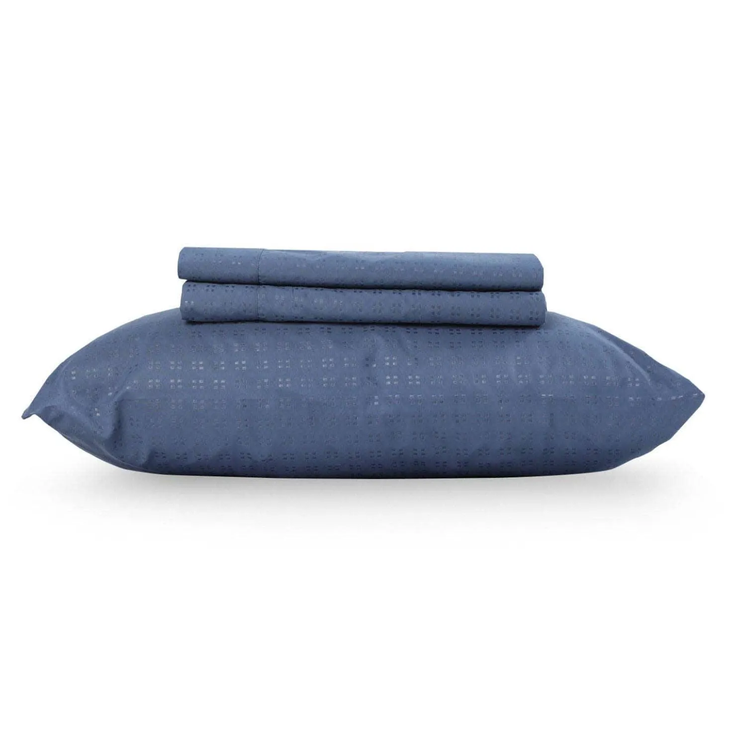 Ensemble de draps simple en microfibre - bleu