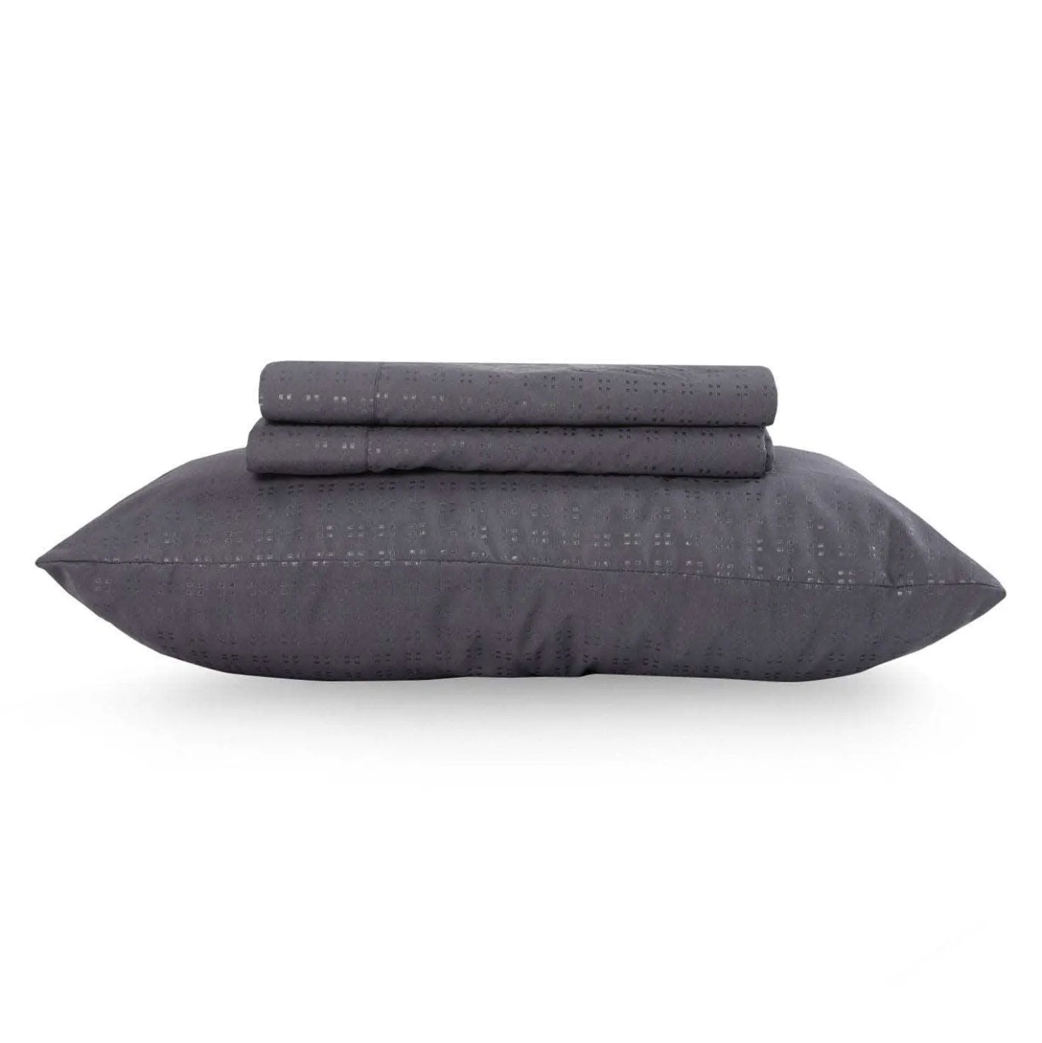 Ensemble de draps simple en microfibre - gris charbon