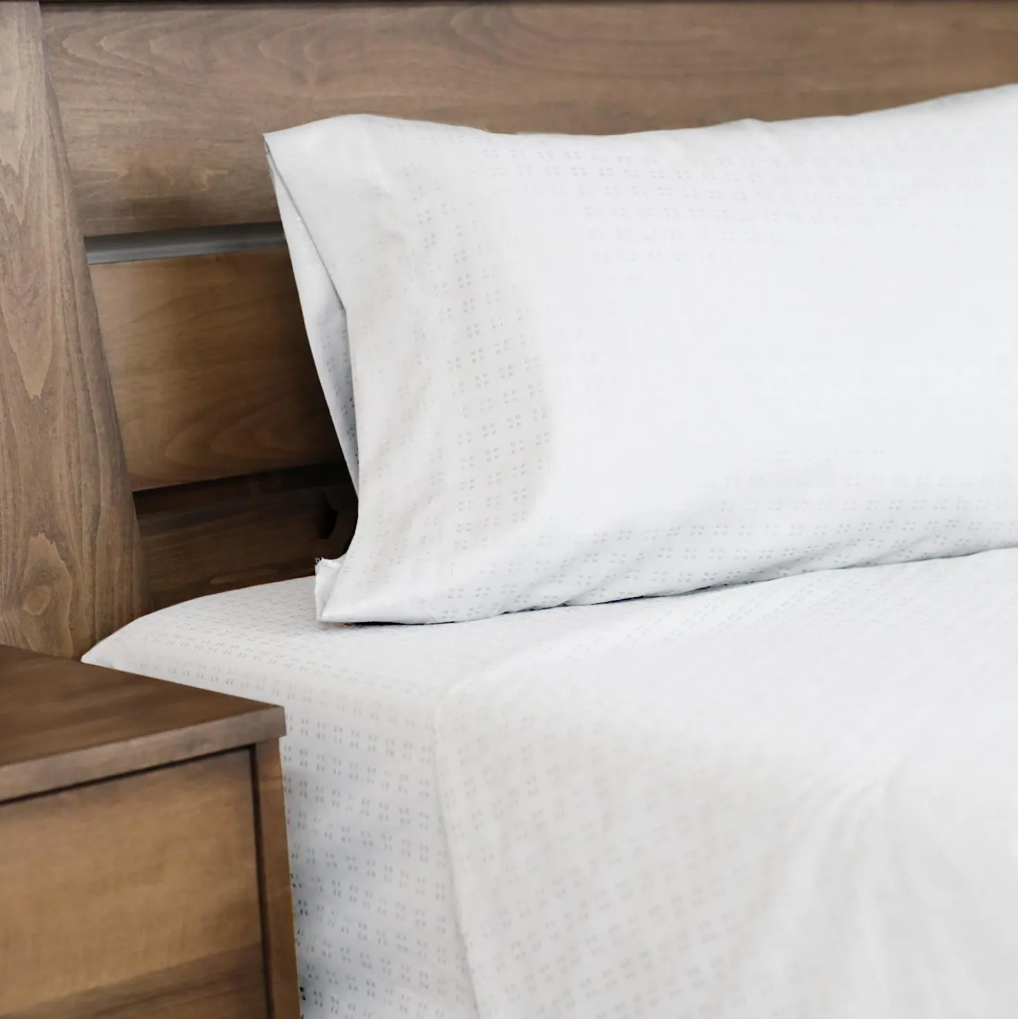 Ensemble de draps 2 simple XL en microfibre - blanc