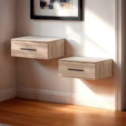 Ensemble de 2 tables de chevet flottantes - South Shore
