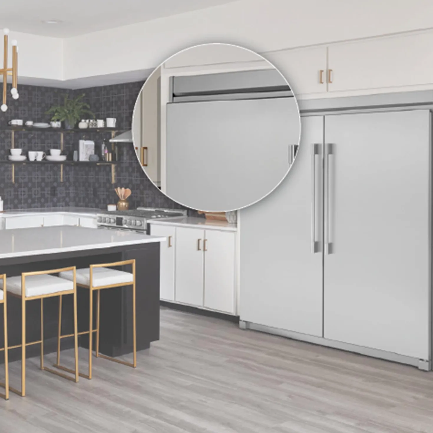 Ensemble d'habillage double de 79 po