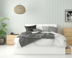 Ensemble grand lit avec rangement (60") - 3 mcx - Nexera