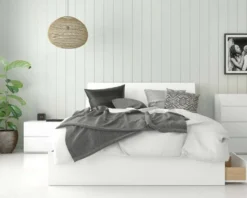 Ensemble grand lit avec rangement (60") - 3 mcx - Nexera