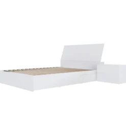Ensemble grand lit avec rangement (60") - 3 mcx - Nexera