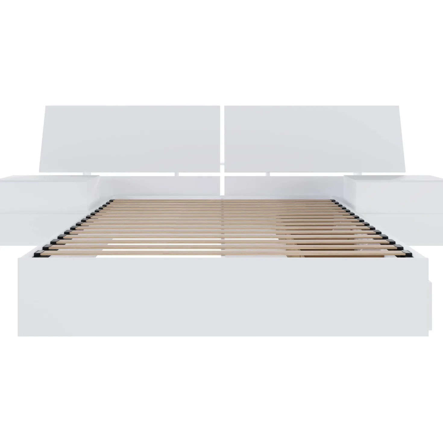 Ensemble grand lit avec rangement (60") - 4 mcx - Nexera