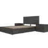 Ensemble grand lit avec rangement (60") - 4 mcx - Nexera